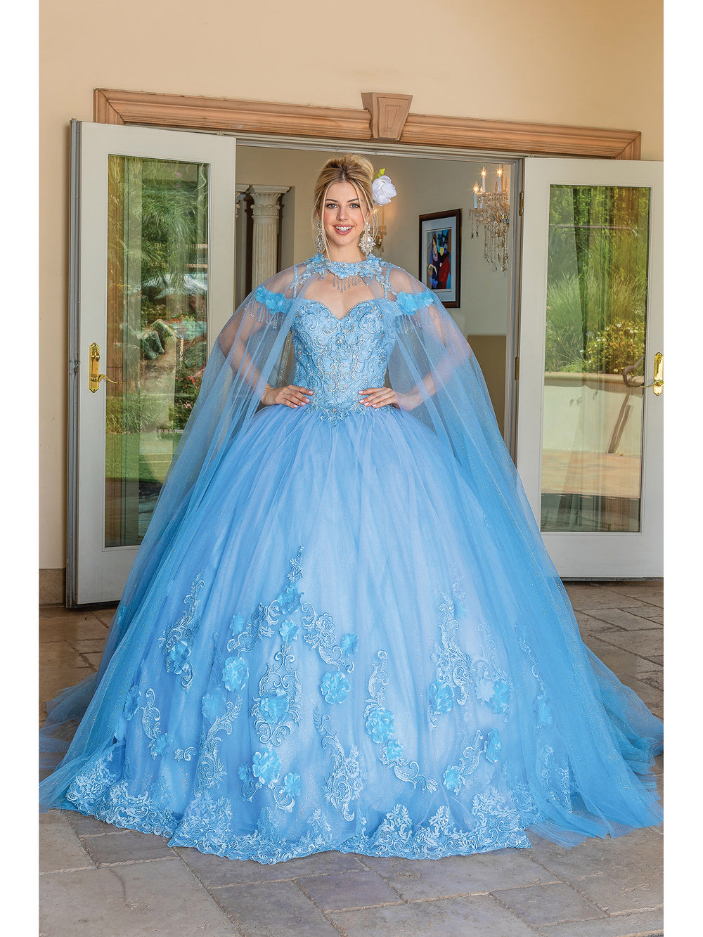 Womens Dancing Queen Blue Costume