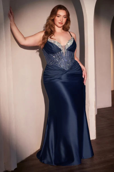 bohemian rust bridesmaid dress Boho Strapless Sheath/Column Pleats Stretch Satin Bridesmaid Dress With Slit Saint Laurent Buttoned Long-Sleeve 8564SBU angel sleeve Maxi length Style:ES80116MG