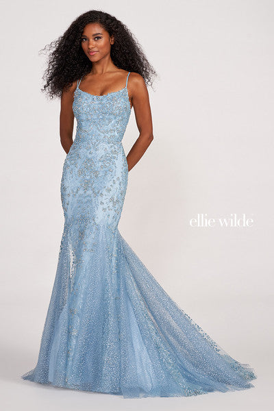 Ellie wilde light blue prom dress best sale